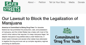 Safe Streets Lawsuit to Block the Legalization of Marajuana