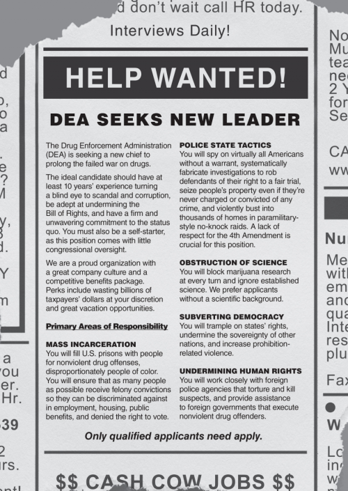 Drug Policy Alliance DEA ad