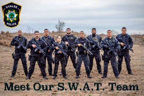 Picture of the Uvalde, Texas SWAT Team